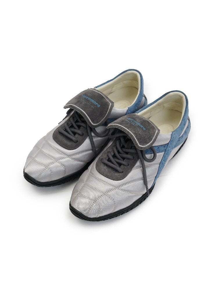 Stretch Satin Panelled Trainers【s0000016127】
