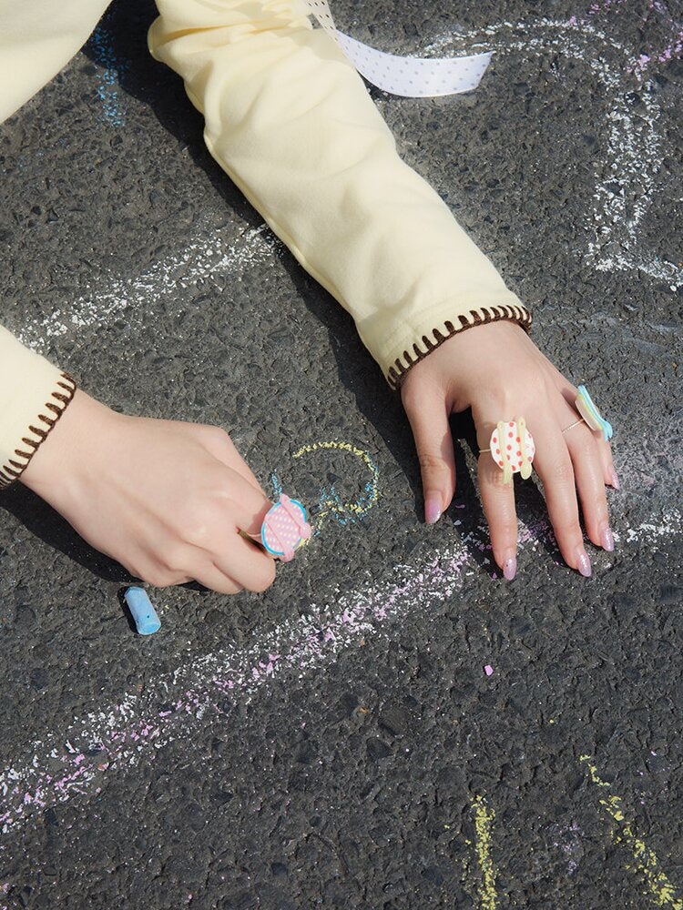 Tableware Star Ring Necklace【s0000015847】