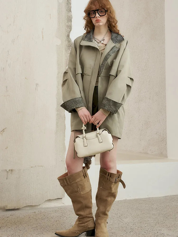 Mid-Length Trench Coat【s0000014078】