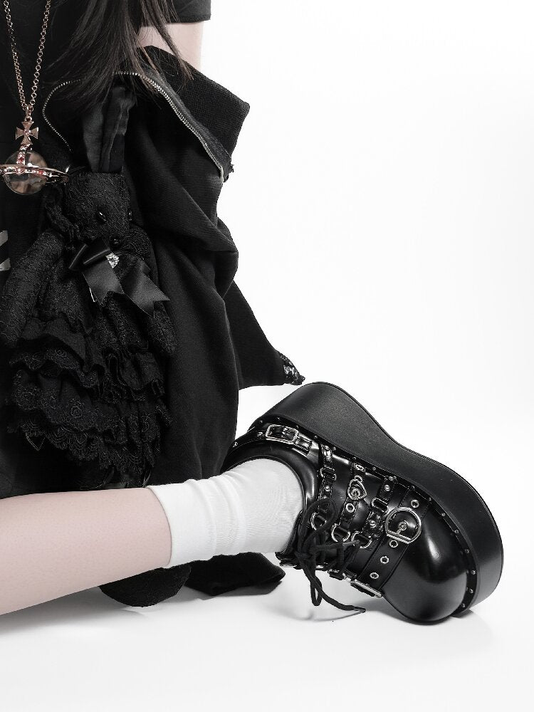 Punk Platform Y2k Subculture Shoes【s0000016370】