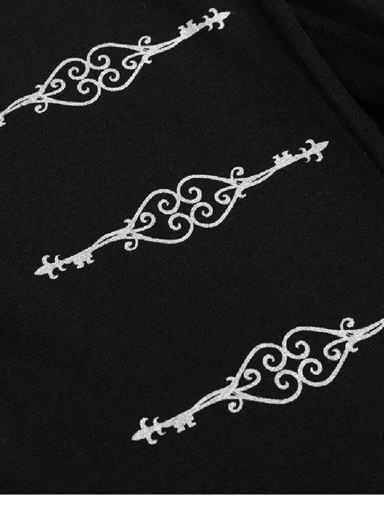 Embossed Silver Lettered Hooded Knit【s0000019236】