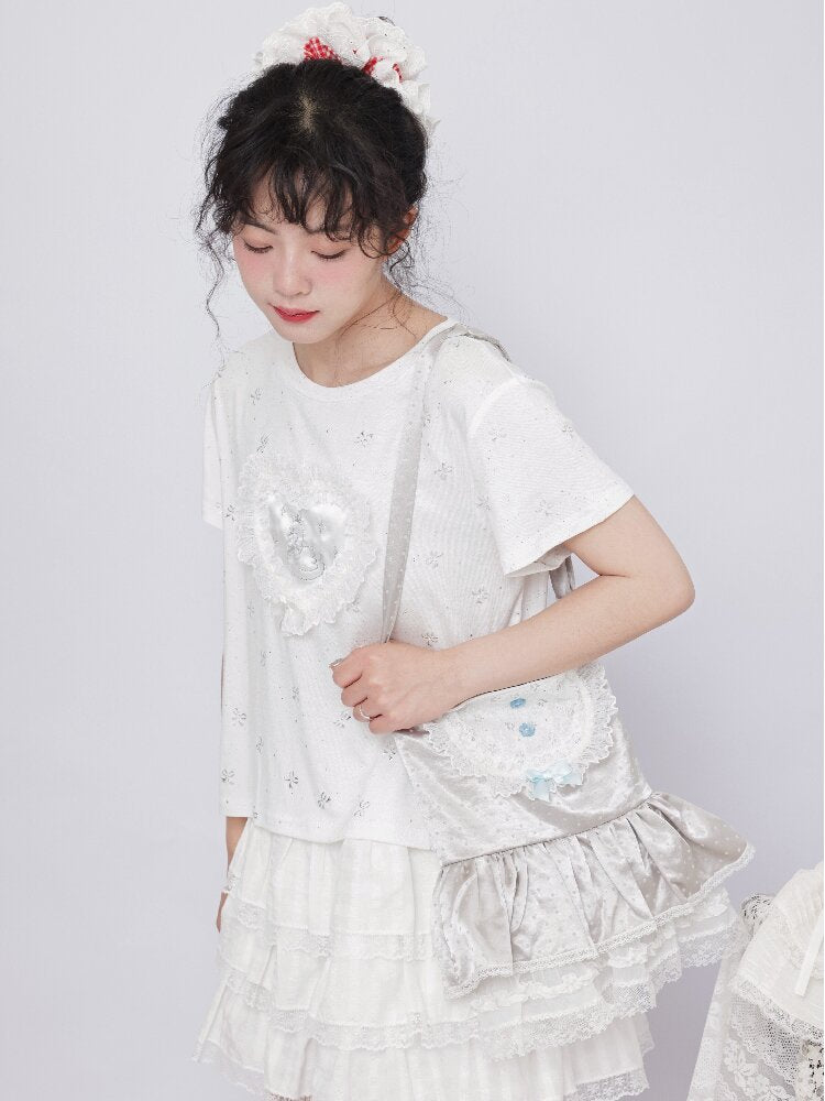 Vintage Lace Crossbody Dress Bag【s0000017487】
