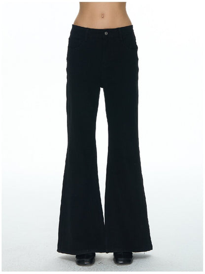 Two Tone High Waist Bootcut Jean【s0000015856】