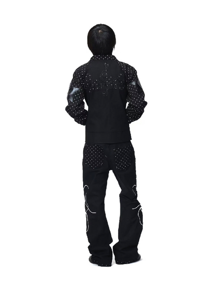 Vintage Polka Dot Knife Jeans【s0000018207】