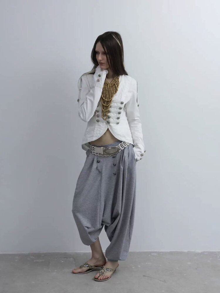 Retro Knitted Harem Leggings【s0000016573】