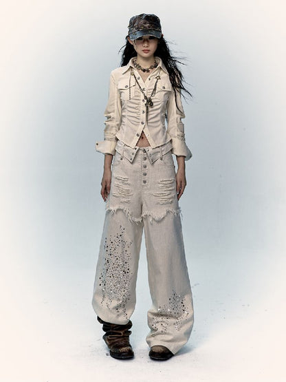 Loose Wide Leg Pants【s0000011433】