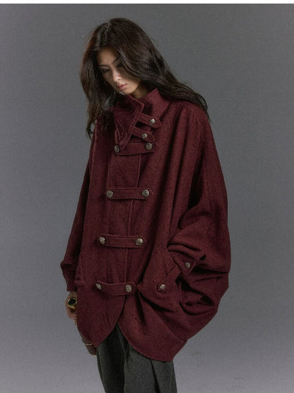 Knightly Napoleon Wool Coat【s0000019237】