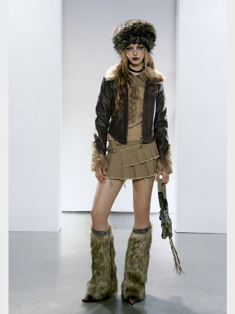 Shirt collar splicing T-shirt【s0000005151】