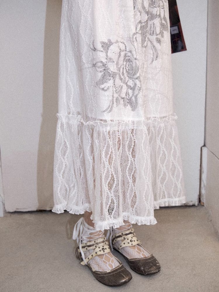 Lace Half-body Skirt【s0000012279】