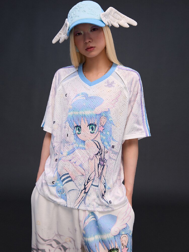 Seraphim Girl Raglan Sleeve T-Shirt【s0000017025】
