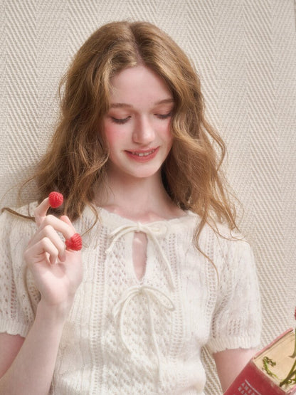 Soft Kitten Mohair Wool Knitwear【s0000015626】