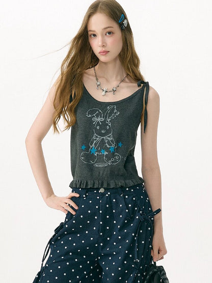 Summer Playful Rabbit Camisole【s0000017161】