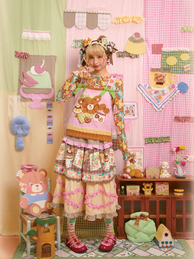 Needle Skeleton Knit Camisole Vest【s0000013701】