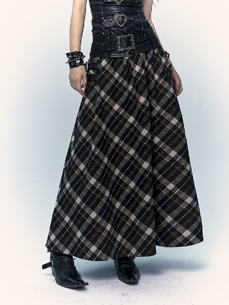 Long A-line Skirt【s0000011435】