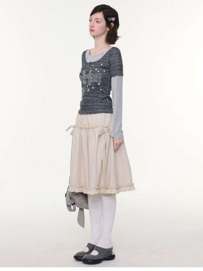 Starry Night Rabbit Design Top【s0000015427】