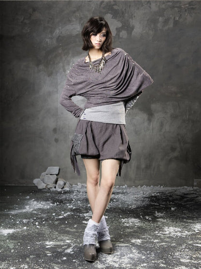 Lace Stitching Bud Shorts【s0000015948】
