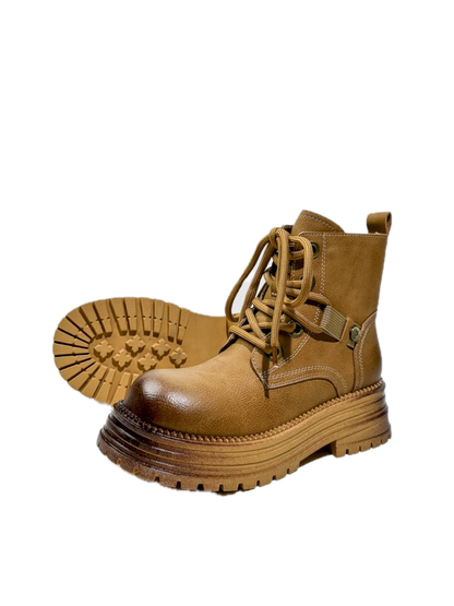 Thick Bottom Martin Boots【s0000013761】