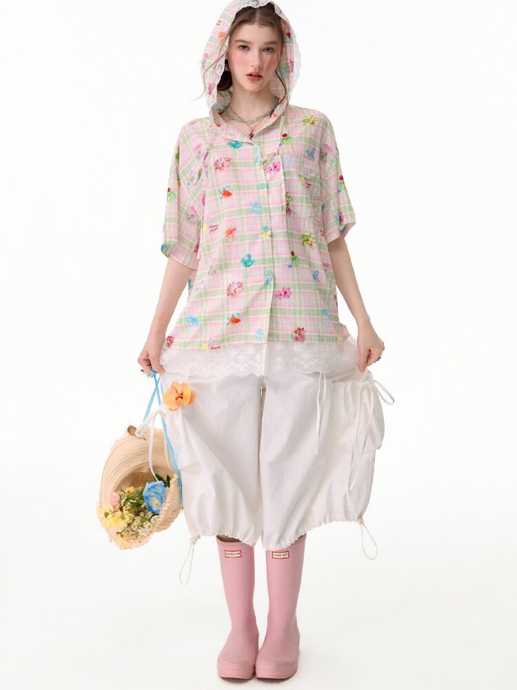 Multi-Pocket Wide-Leg Casual Pants【s0000017672】