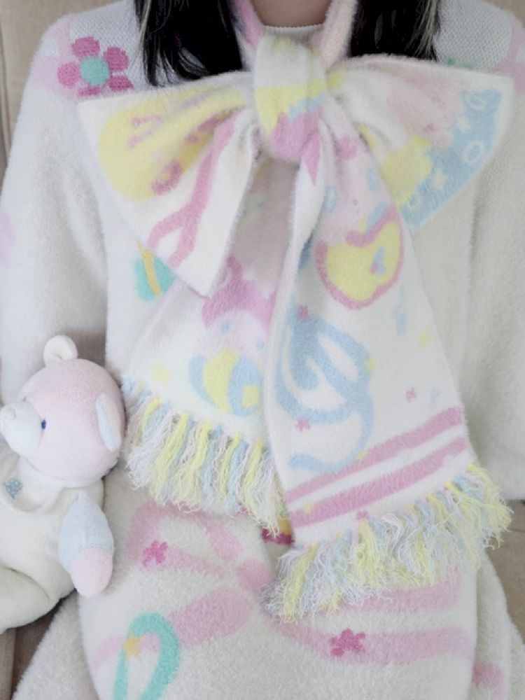 Cute Tassel Sable Scarf【s0000010867】