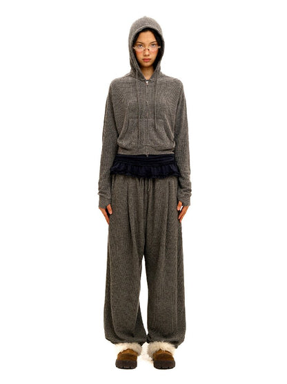 Waffle Casual Comfort Sweatshirt【s0000016073】