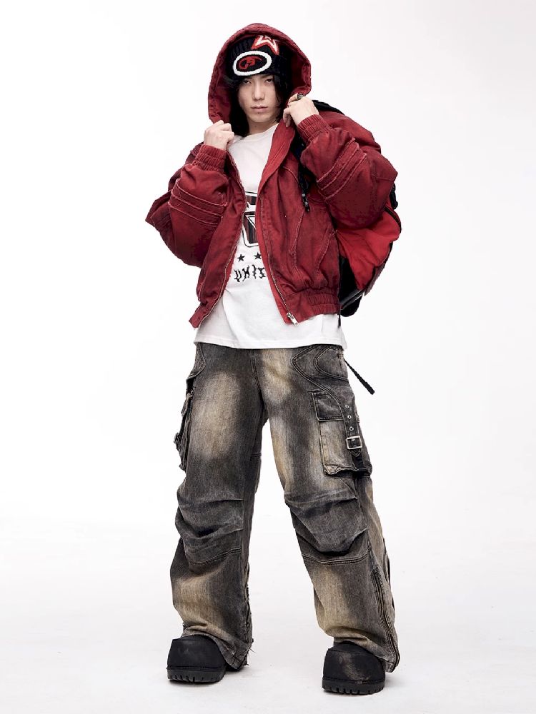 Raw Edge Short Cotton Jacket【s0000011355】