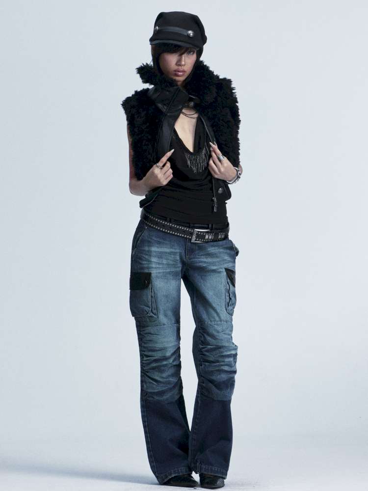 Knitted Patchwork Casual Stack Hat【s0000014662】