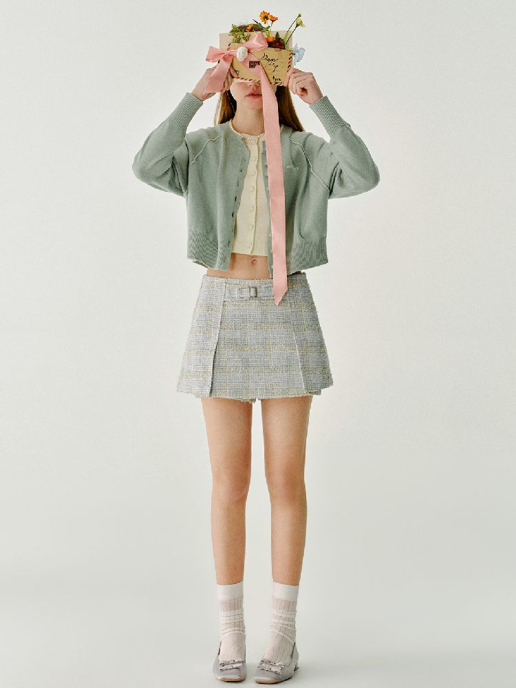 Peplum Double Layer Bottom Short【s0000011971】