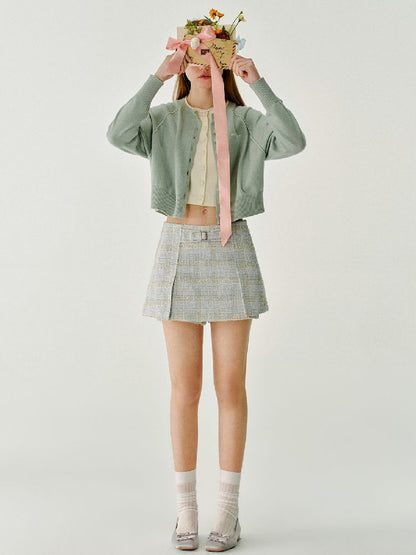 Peplum Double Layer Bottom Short【s0000011971】
