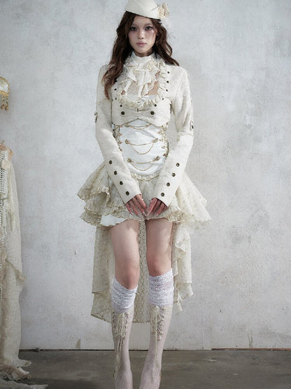 Baroque French Lace Scarf Collar【s0000017995】