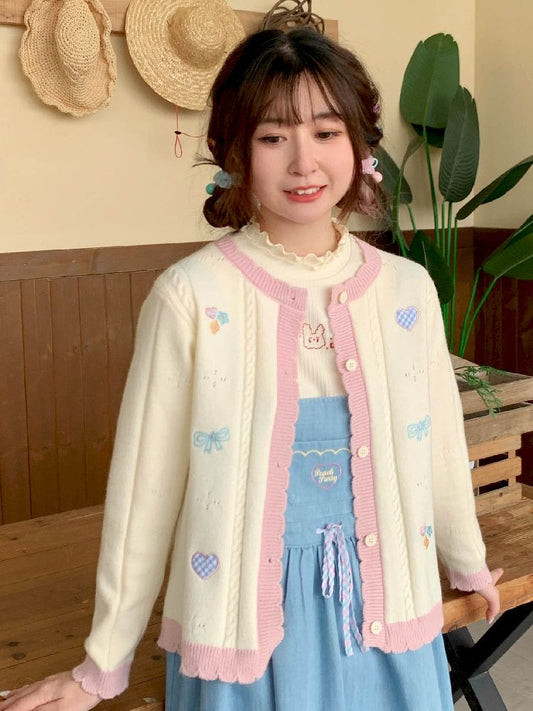 Long Sleeve Sweater Cardigan 【s0000005278】