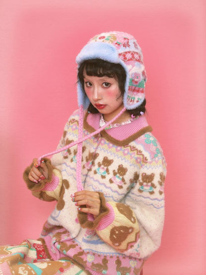 Mink Warm Knit Cardigan【s0000011320】