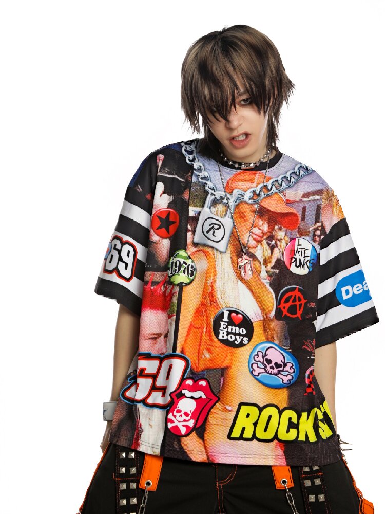 Punk Rock Band Subculture T-shirt【s0000015892】