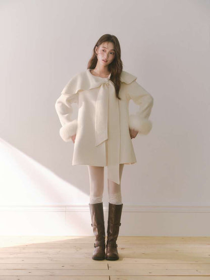 Double-Faced Tweed Coat【s0000014607】