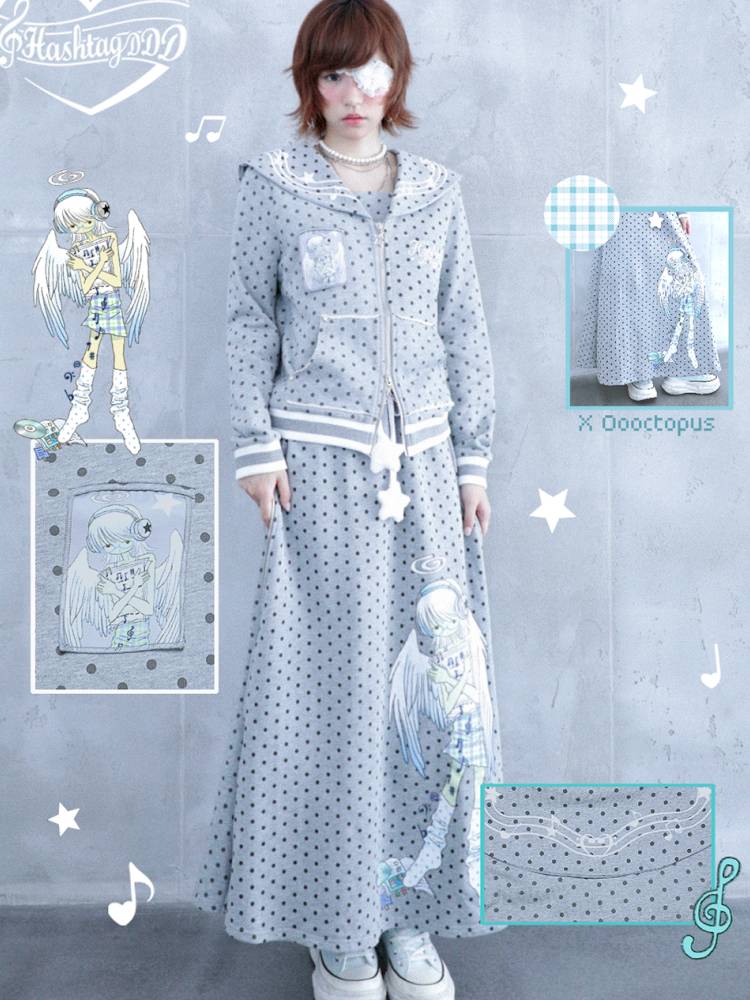 Zipper Half-Length Skirt【s0000014444】