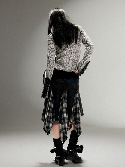 Leather Halter Long Skirt【s0000011253】