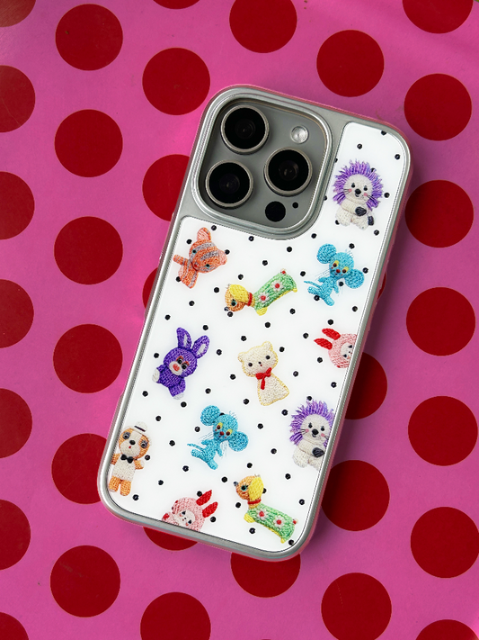 Cute Polka Dot Magnetic Phone Case【s0000016187】