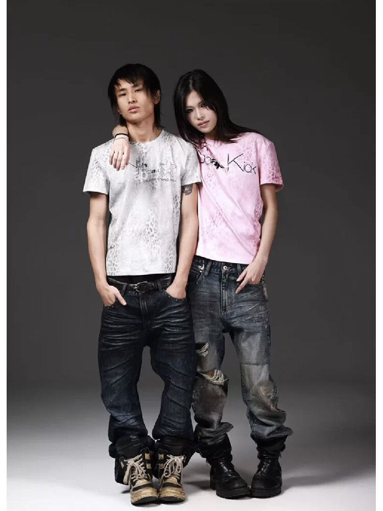 Millennium Silver Foil Leopard Tee【s0000018262】