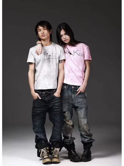 Millennium Silver Foil Leopard Tee【s0000018262】
