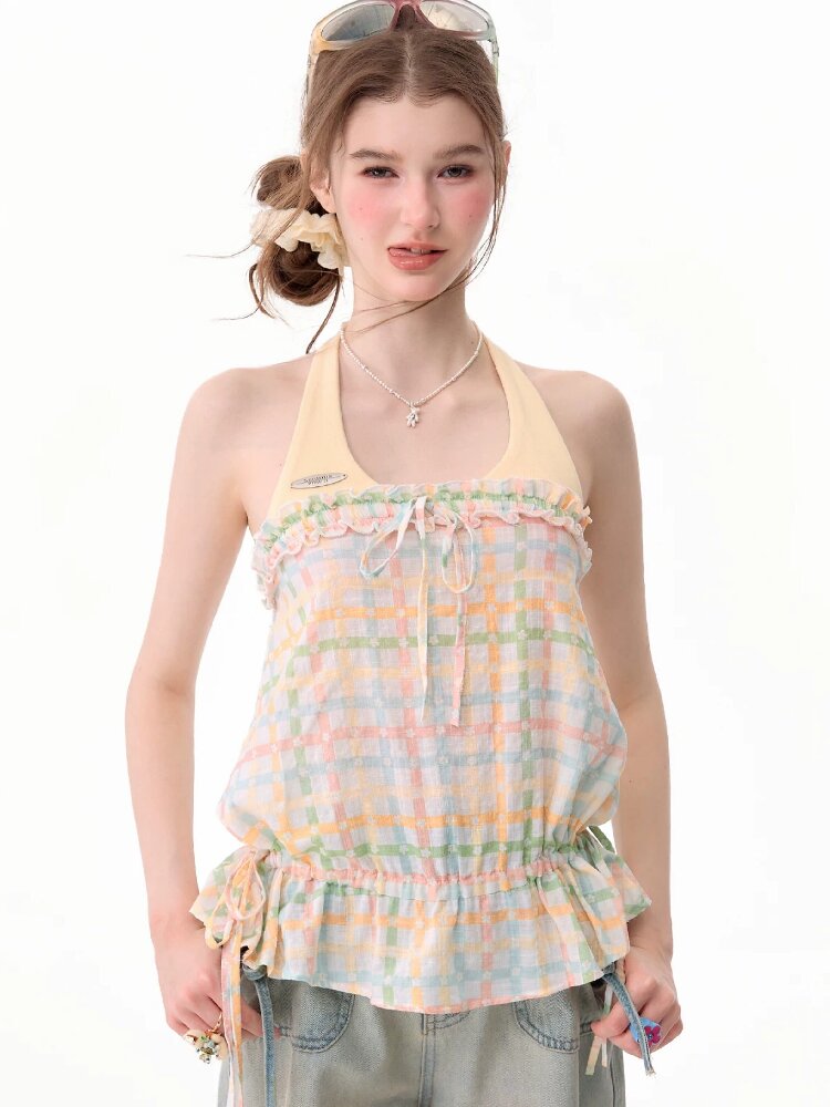 Halter Slimming Top With Camisole【s0000017679】
