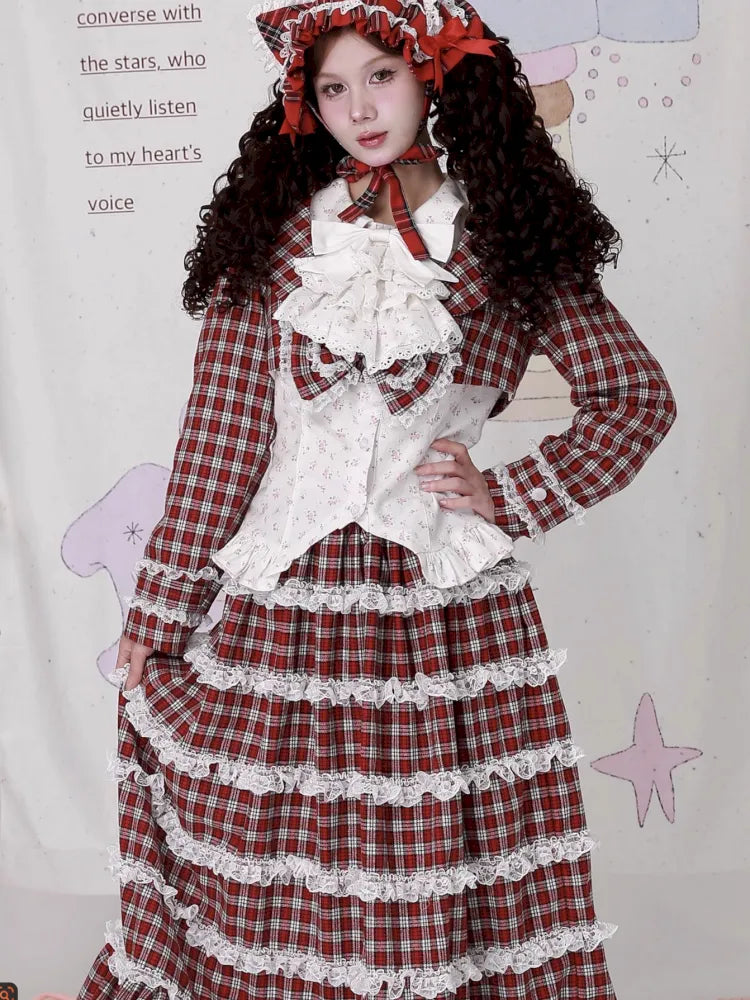 Girly Bow Long-Sleeve Jacket【s0000014104】