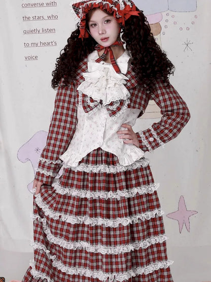 Girly Bow Long-Sleeve Jacket【s0000014104】