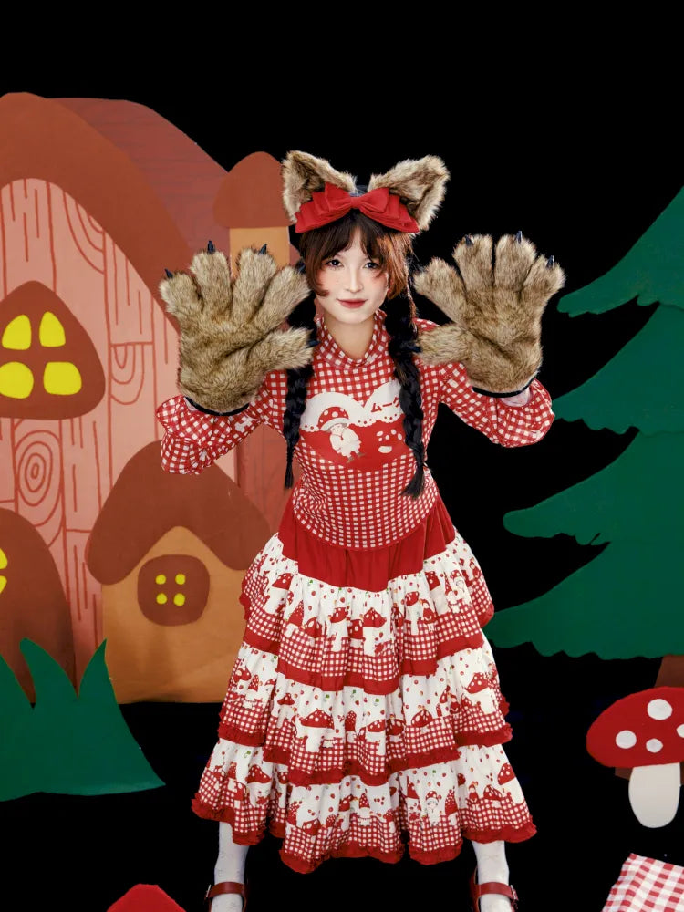 Red Mesh Sun Protection Base【s0000013936】