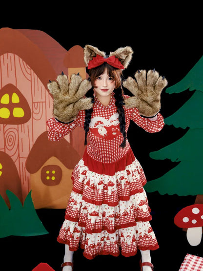 Red Mesh Sun Protection Base【s0000013936】