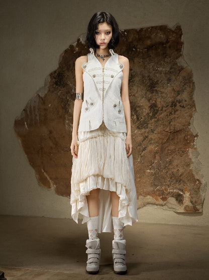 Irregular High Waisted Bandeau Skirt【s0000016929】
