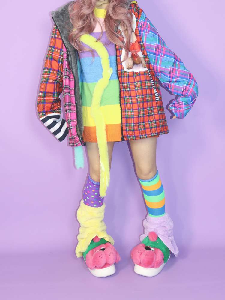 Loose Hooded Fleece Cotton Sweatshirt【s0000014631】