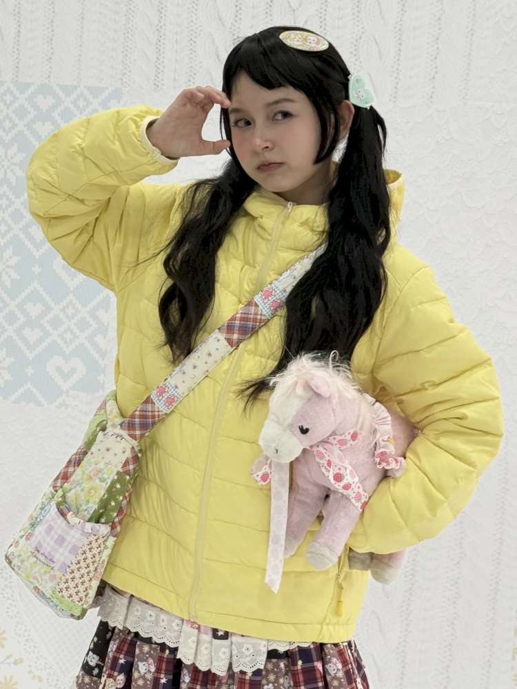 Yellow Pork Rib Warm Down Jacket【s0000015043】