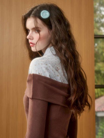 Tundra Patchwork Top Lace Skirt【s0000014881】