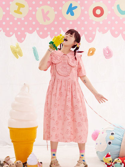 Animal Angel Strappy Skirt Tank Top Skirt【s0000013191】