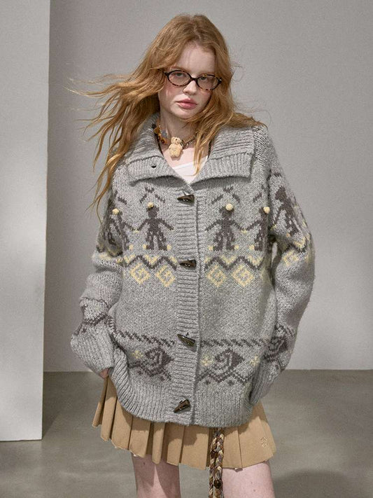 Furball Knitted Cardigan Jacket【s0000015222】