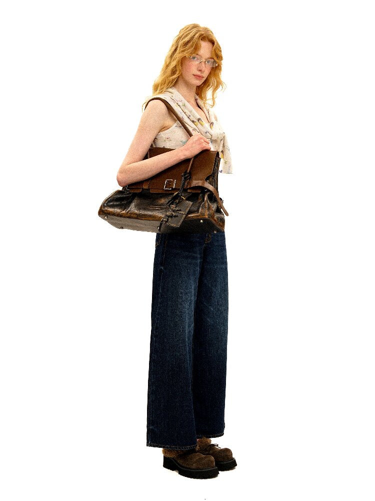Hand-Drawn Graphic Print Vest【s0000016103】